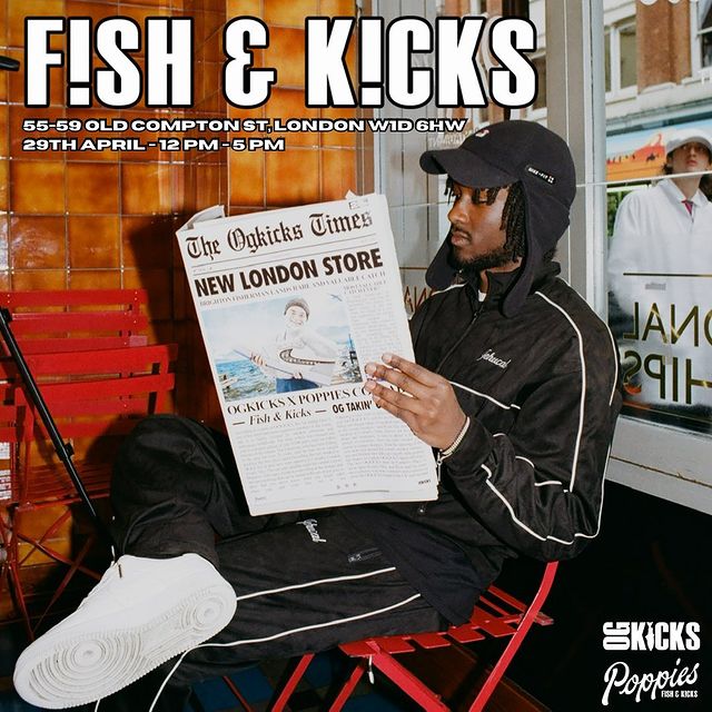 Fish'n'Kicks at OG Kicks Soho