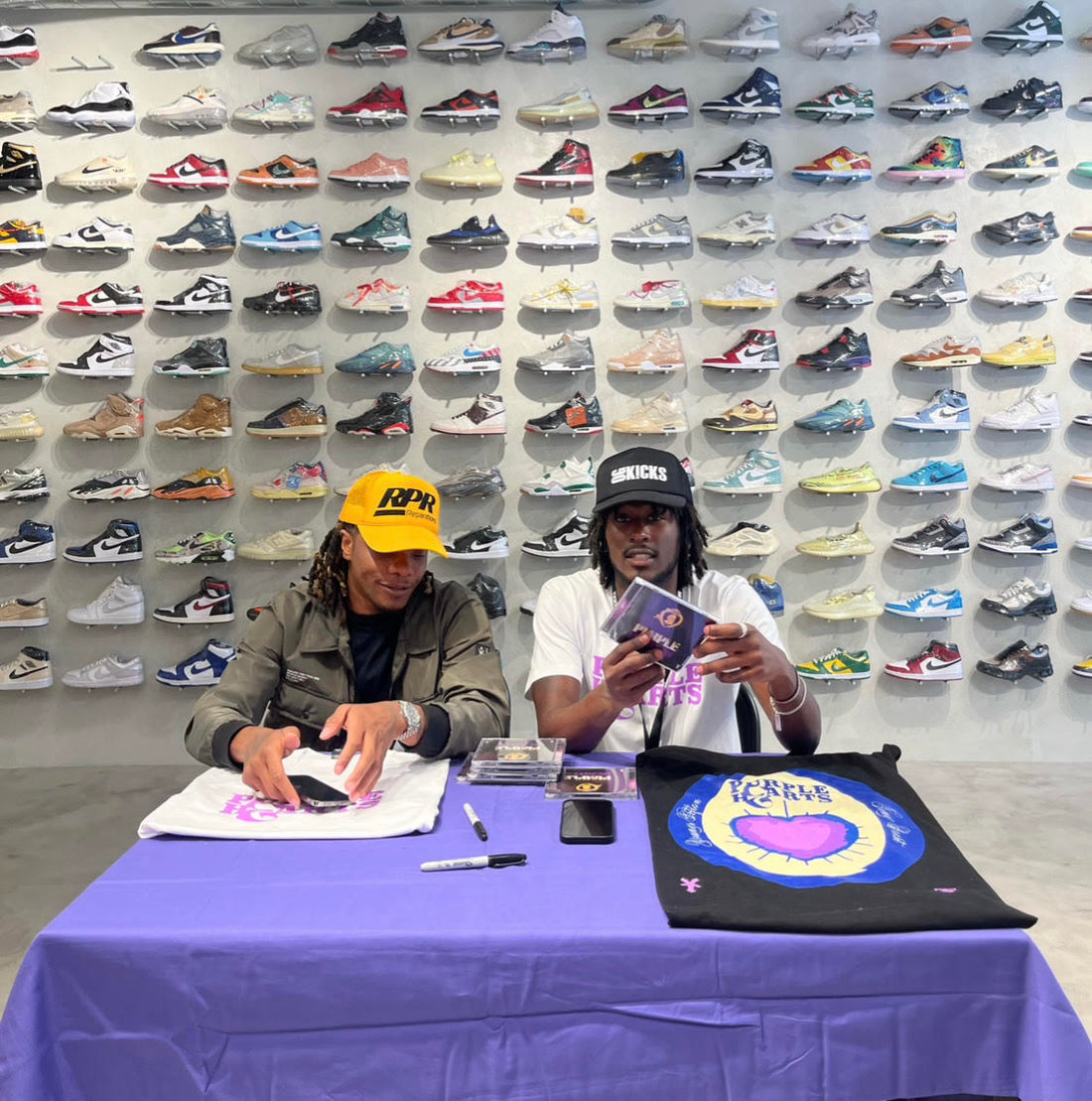 Purple Hearts x OG Kicks Pop-up