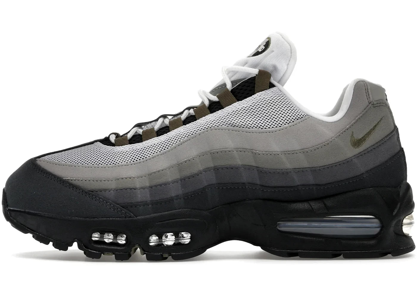 Nike Air Max 95 OG Big Bubble Black Medium Olive (Women's)