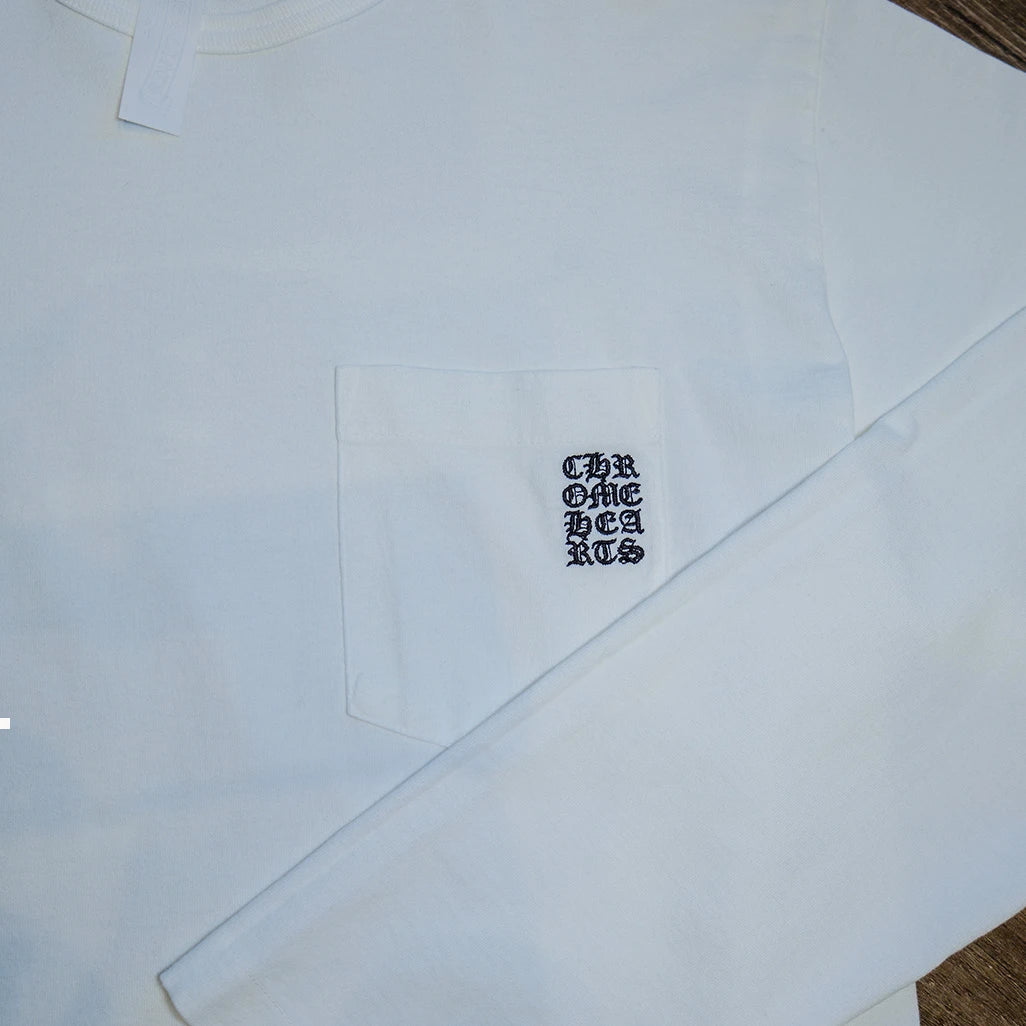 Chrome Hearts White Long Sleeve T-Shirt