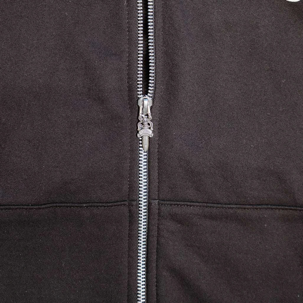 Chrome Hearts Manchester Black Zip Up Hoodie
