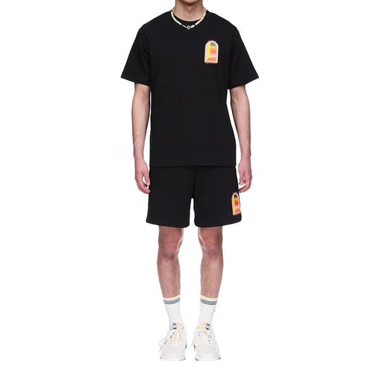 Casablanca gradient arch logo regular fit cotton t-shirt
