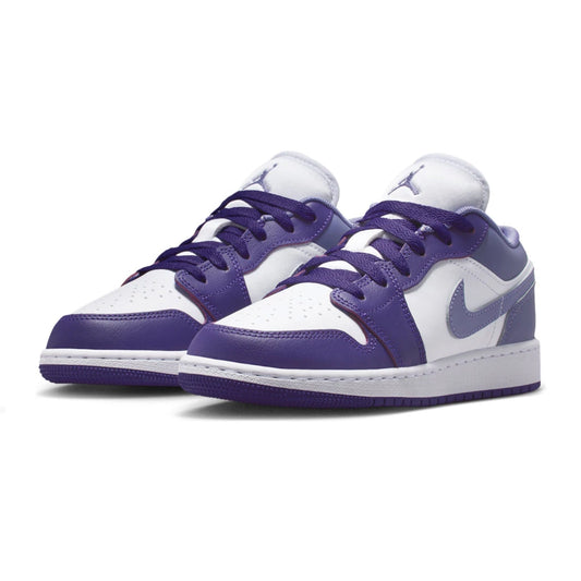 Air Jordan 1 Low Court Purple White GS
