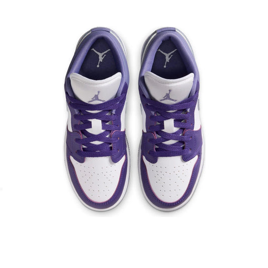 Air Jordan 1 Low Court Purple White GS