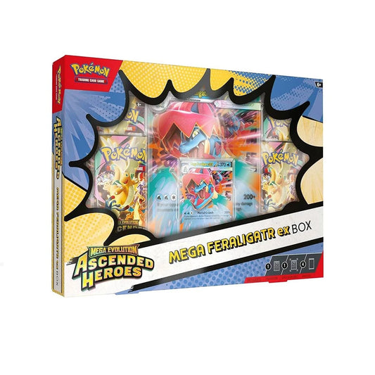 Pokémon TCG: Mega Evolution—Ascended Heroes Mega Feraligatr ex Box