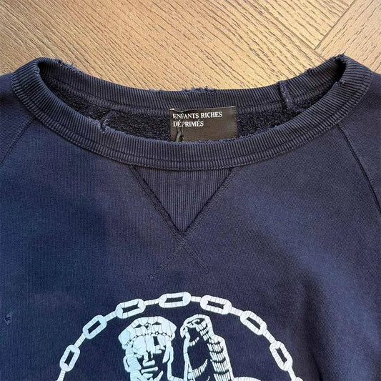 Enfants Riches Déprimés Enfants En Chaine Raglan Crewneck Sweatshirt 'Faded Purple'