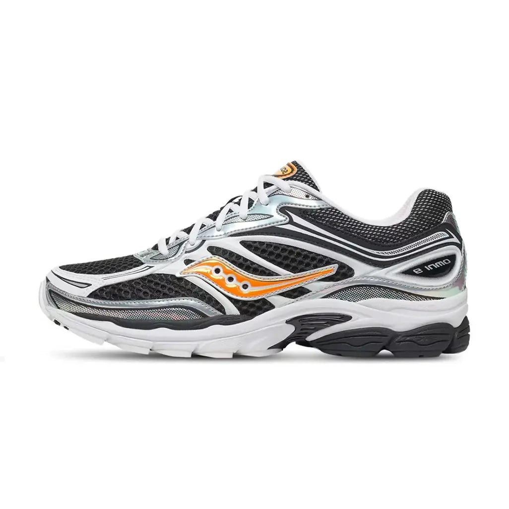 Saucony ProGrid Omni 9 Speed Shades White Black Orange