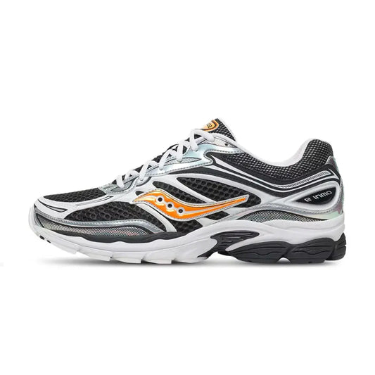 Saucony ProGrid Omni 9 Speed Shades White Black Orange
