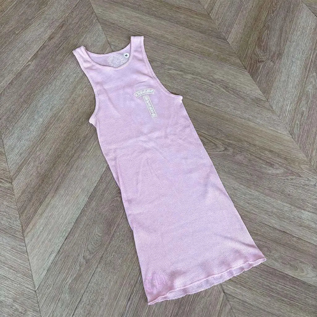 Chrome Hearts Pink White Vest