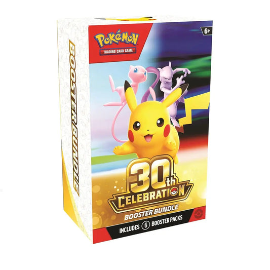 2026 Pokémon Mega Evolution 30th Celebration Booster Bundle
