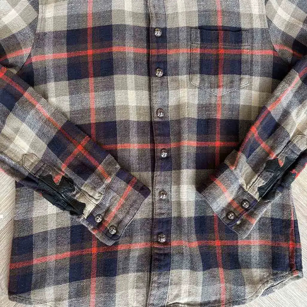 Chrome Hearts Blue Orange Shirt