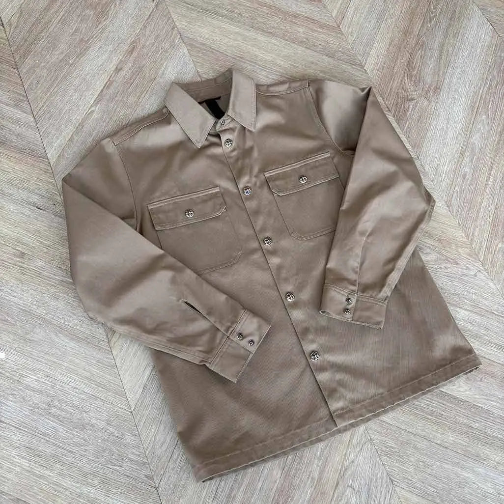 Chrome Hearts Tan Shirt Jacket