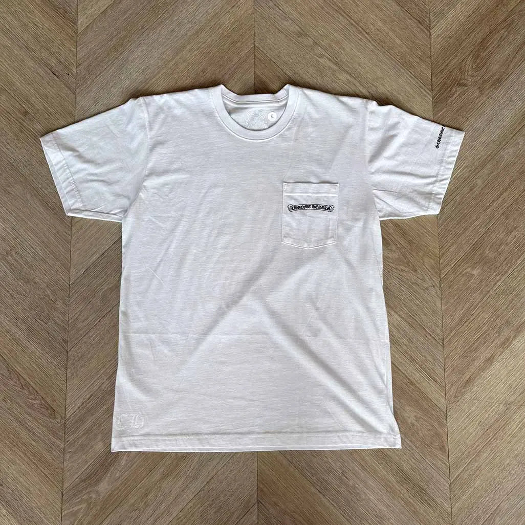 Chrome Hearts Scroll White Tshirt