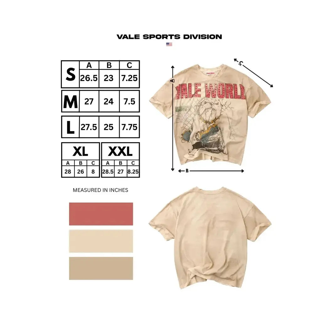 Vale Forever Valley Dreams Dog Yard T-Shirt - Natural