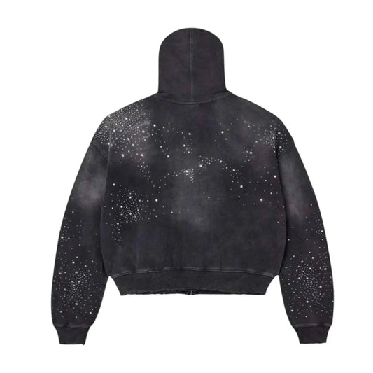 Vale Forever Classico Zip Up Hoodie Black