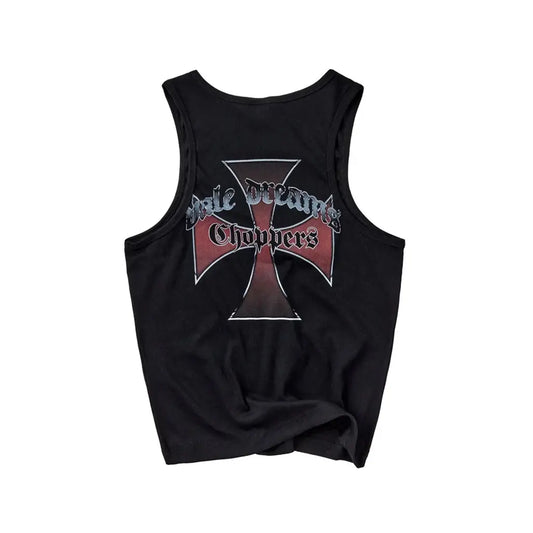 Vale Chopper Tank Top 2-Pack - Black