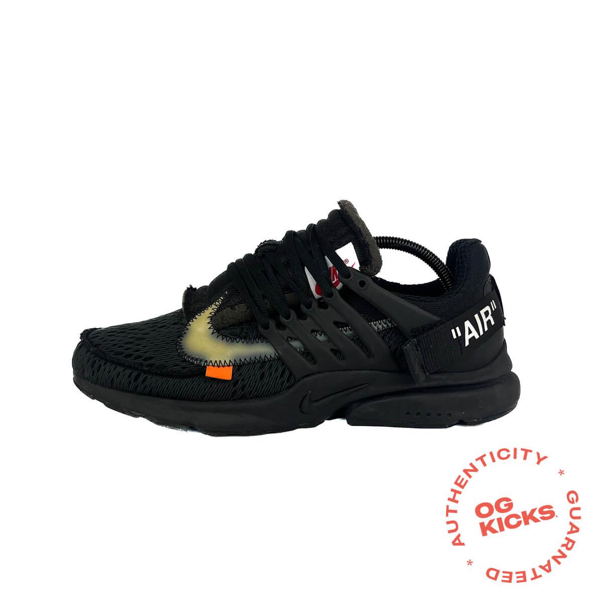 Nike Air Presto Off-White 'Black' (2018) (No Box) UK9