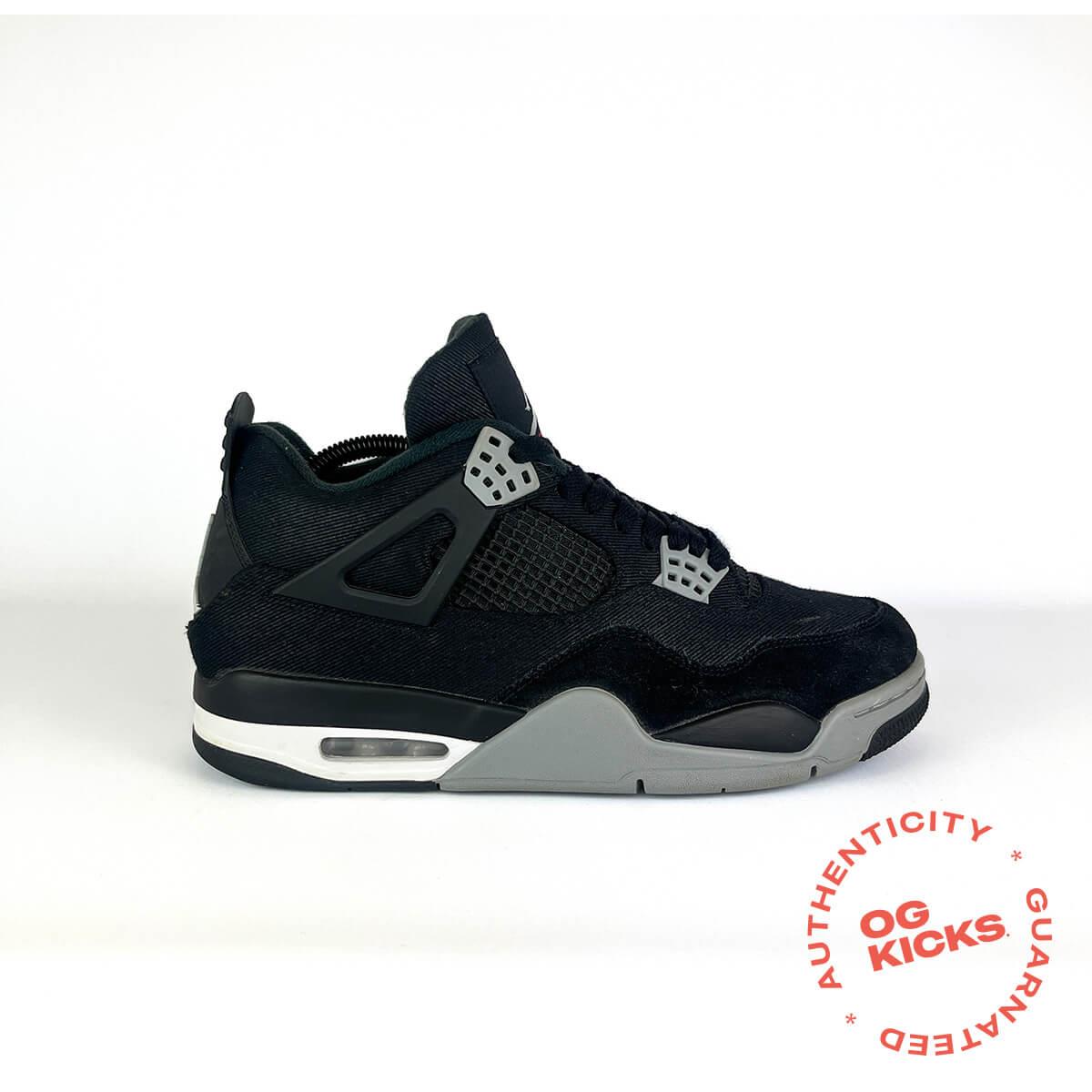 Jordan 4 Retro SE Black Canvas UK8.5