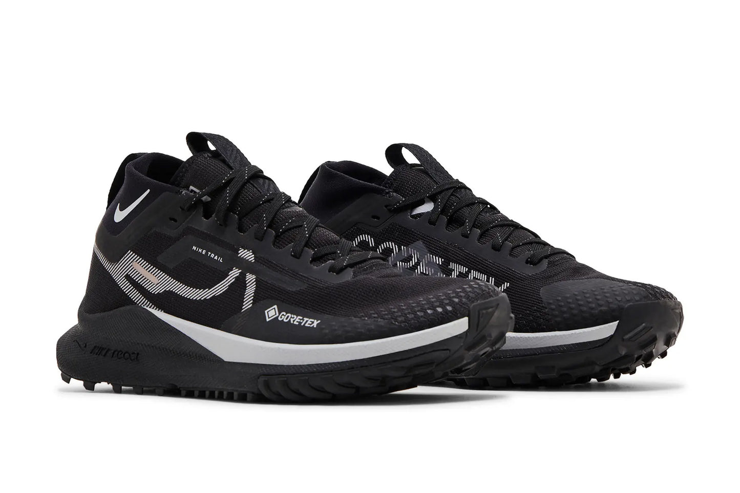 Nike React Pegasus Trail 4 GORE-TEX Black Reflect Silver W