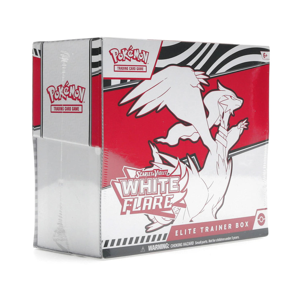 ポケモンカード　white flare elite trainer box 限定 2025 Pokémon Scarlet & Violet White Flare Elite Trainer Box – OG Kicks