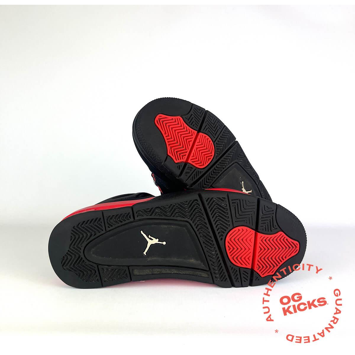 Jordan 4 Retro Red Thunder (No Box) UK7.5