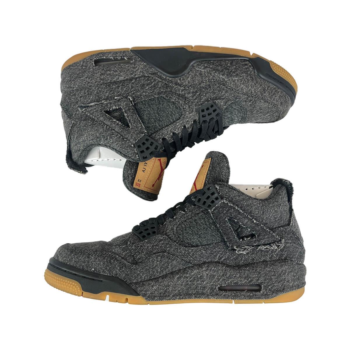 Jordan 4 Retro 'Levi's Black' UK7.5