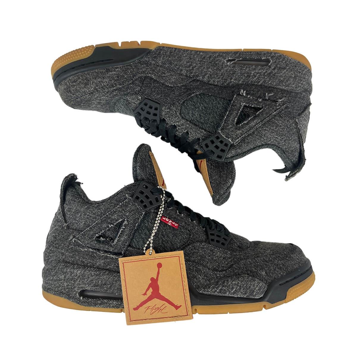 Jordan 4 Retro 'Levi's Black' UK7.5