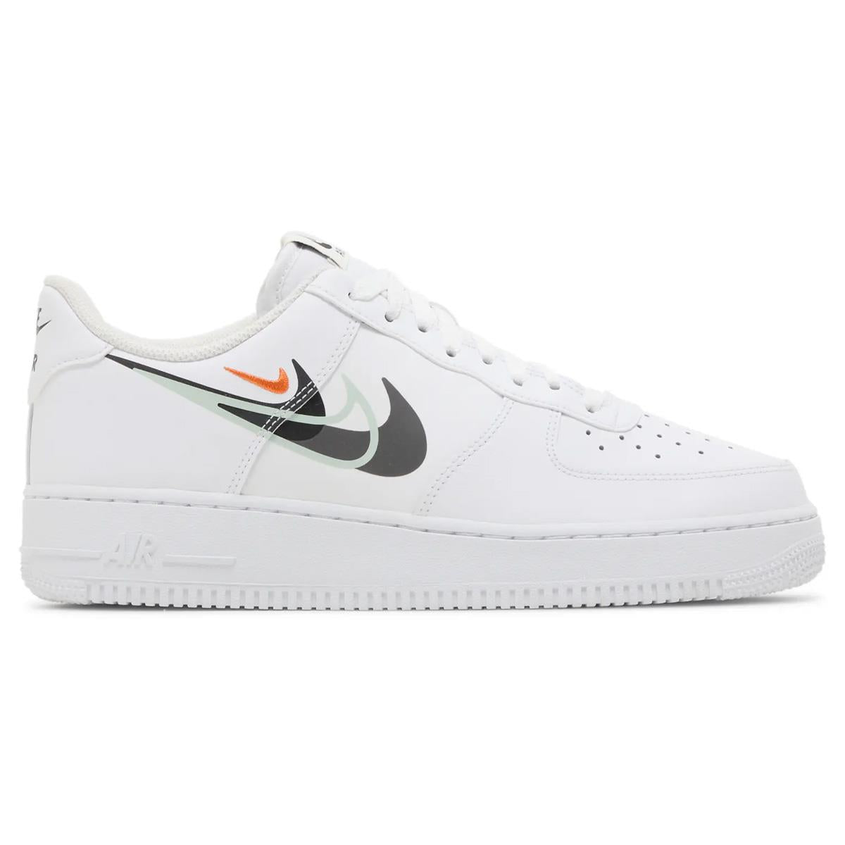 Nike Air Force 1 Low '07 Multi Swoosh White Black