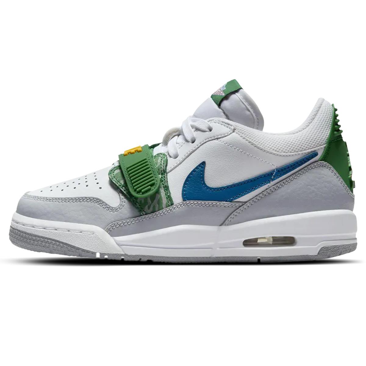 Jordan Legacy 312 Low White Pine Industrial Blue GS