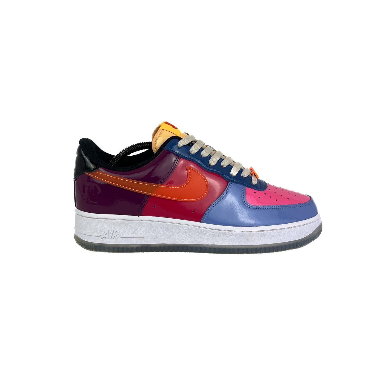Nike Air Force 1 Low SP 'Undefeated Multi-Patent Total Orange' (No Box) UK9
