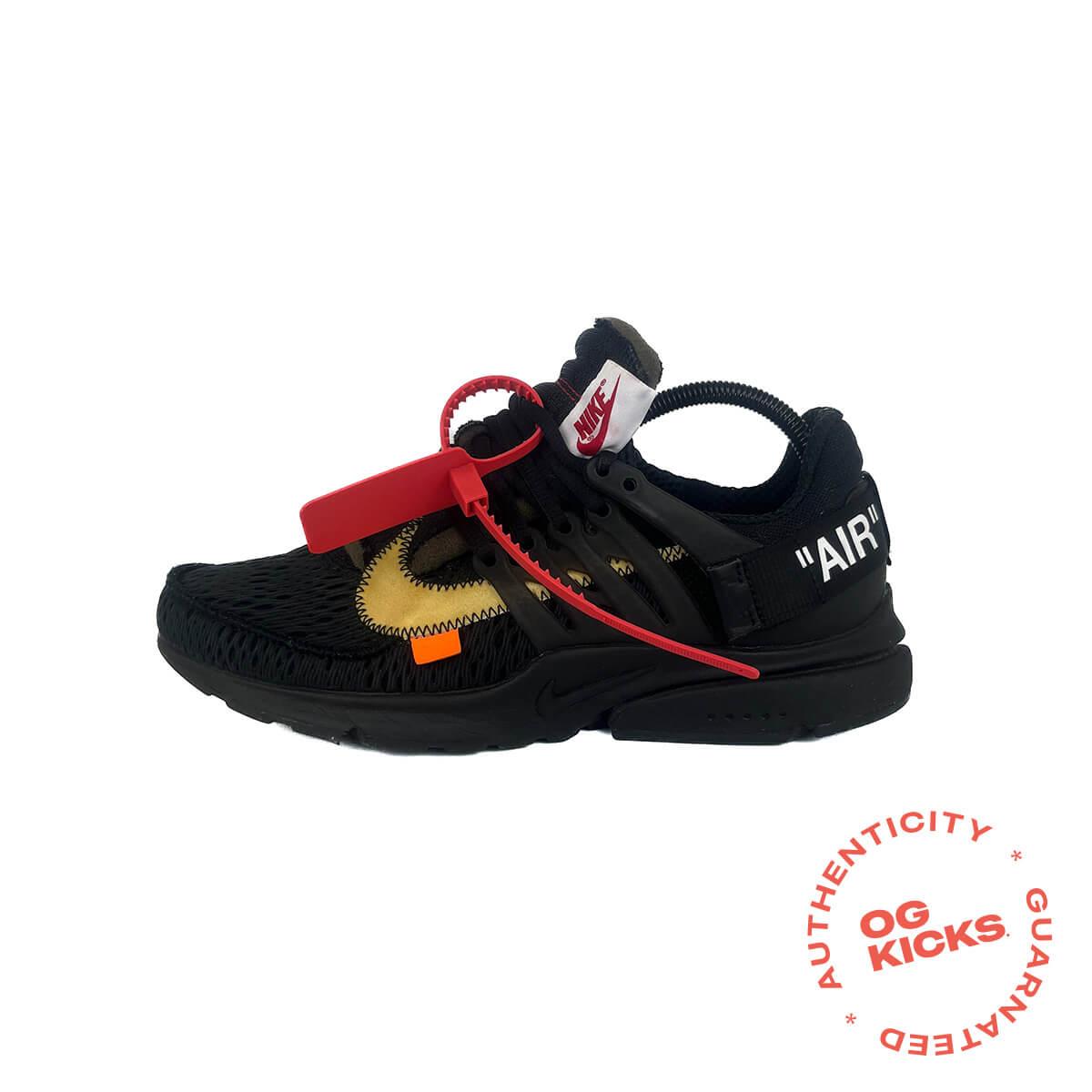 Nike Air Presto Off-White 'Black' (2018) UK7