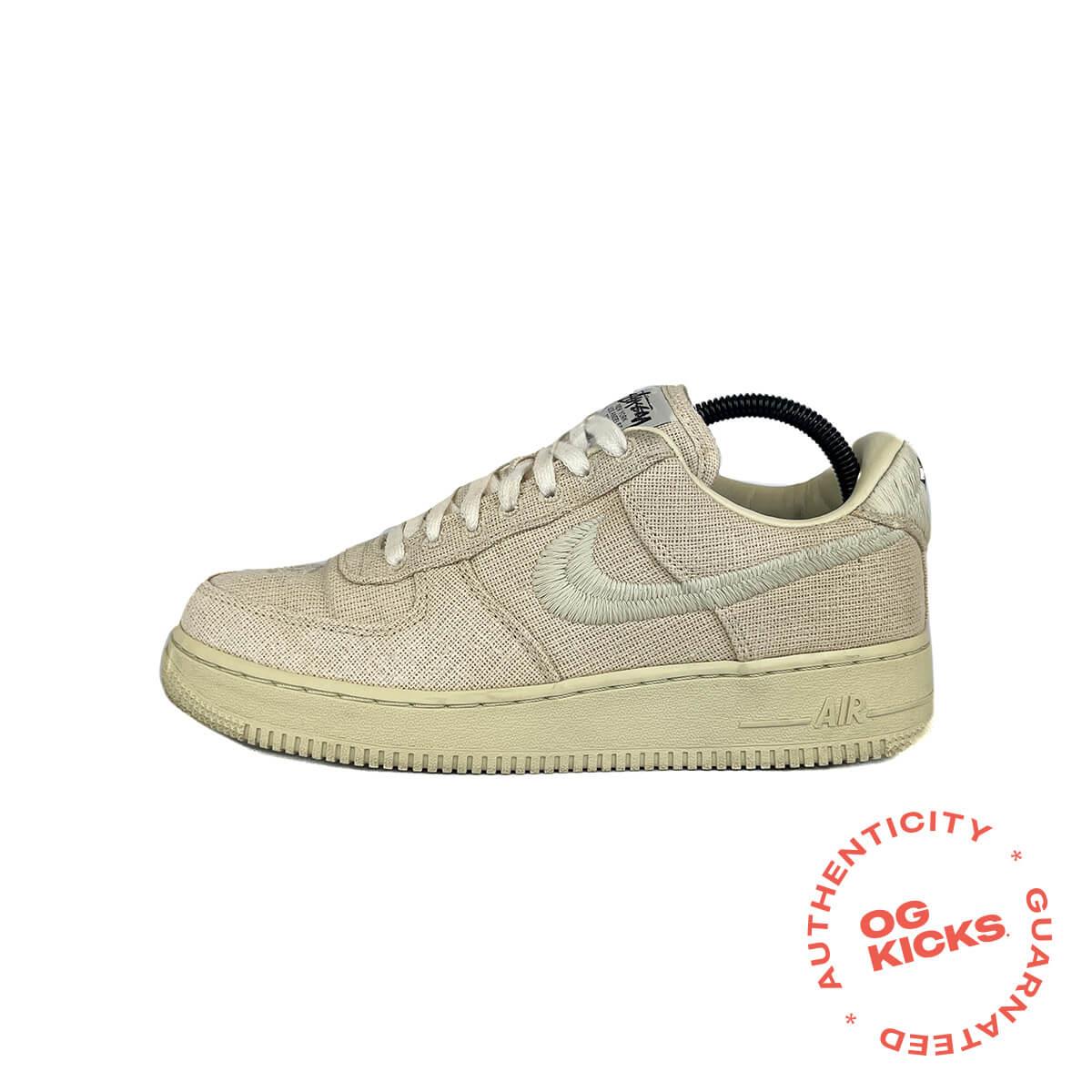 Nike Air Force 1 Low Stussy Fossil (No Box) UK7