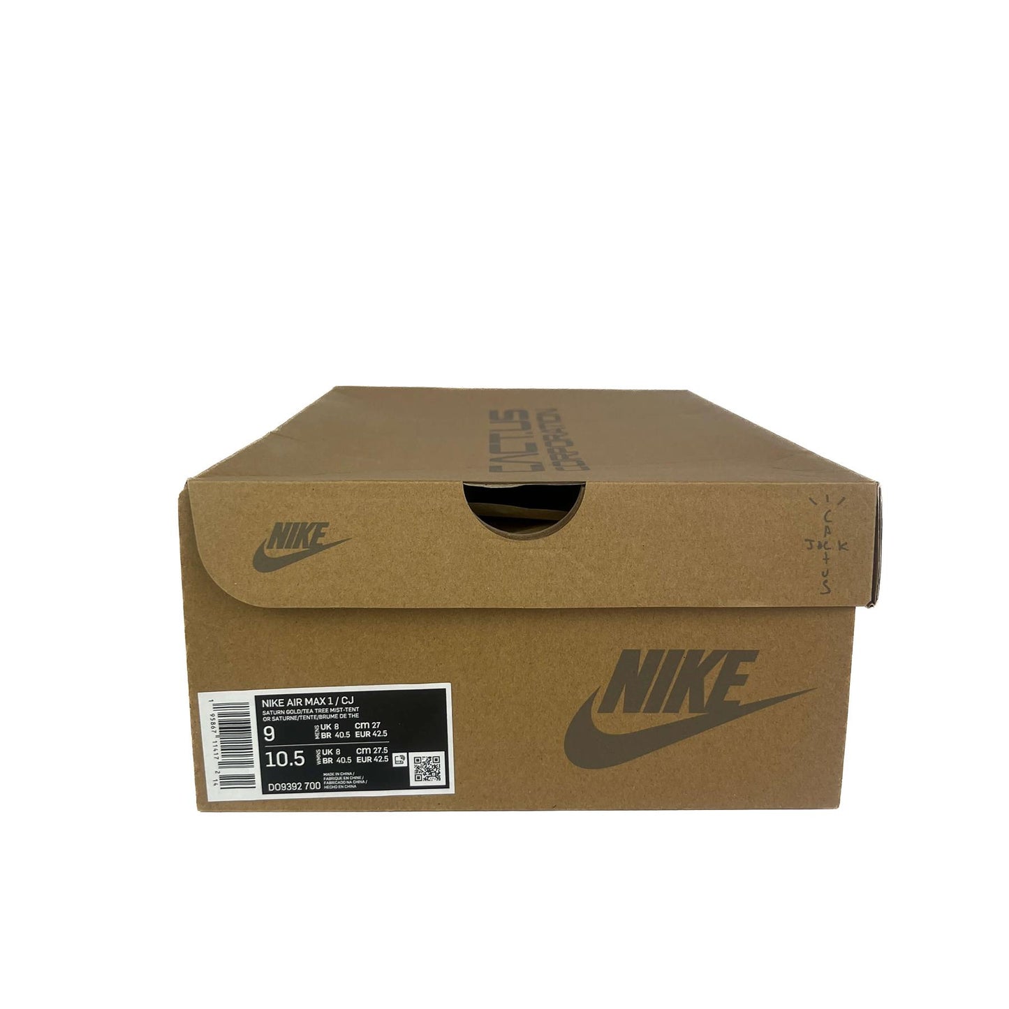 Nike Air Max 1 Travis Scott Cactus Jack 'Saturn Gold' UK8