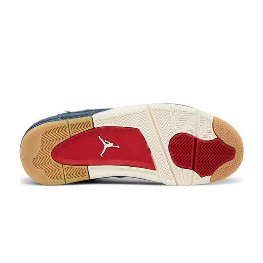 Jordan 4 Retro Levi's Denim (Tag with Levi's Logo)