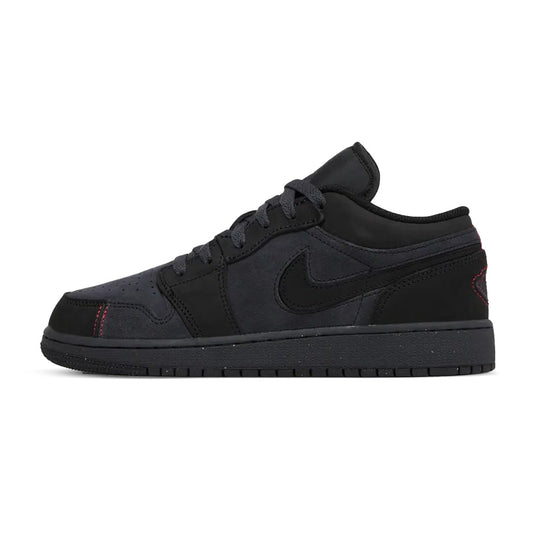 Air Jordan 1 Low SE Craft Dark Smoke Red GS
