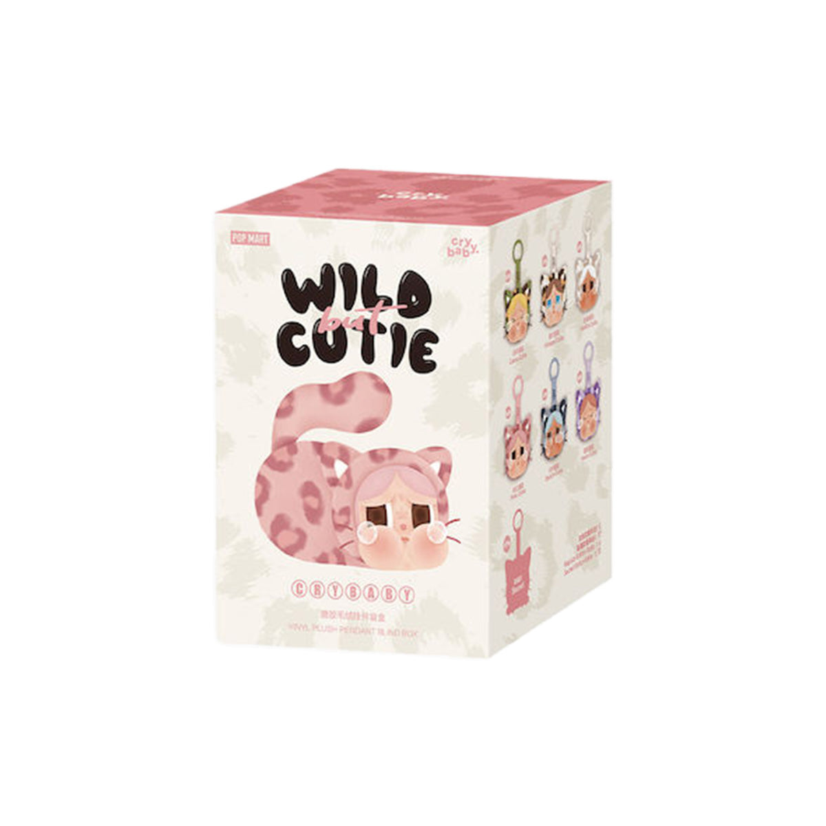 Pop Mart CRYBABY Wild but Cutie Series Vinyl Plush Pendant Single Blind Box