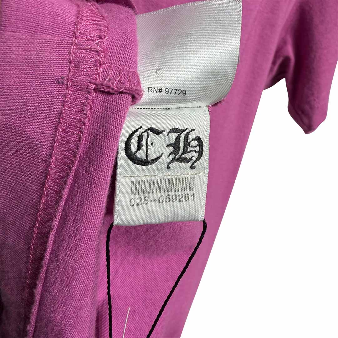 Chrome Hearts Matty Boy Spider Web T-Shirt Purple