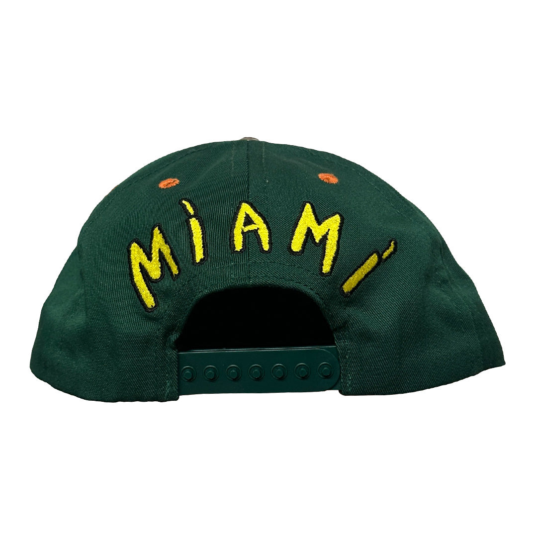 Chrome Hearts Miami Exclusive Baseball Trucker Hat Green Orange Yellow