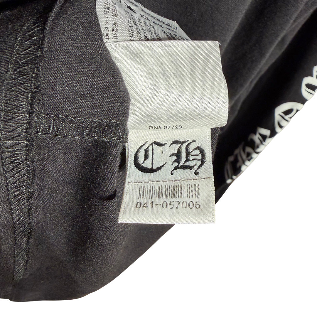 Chrome Hearts Scroll Logo Long-Sleeve T-Shirt Black