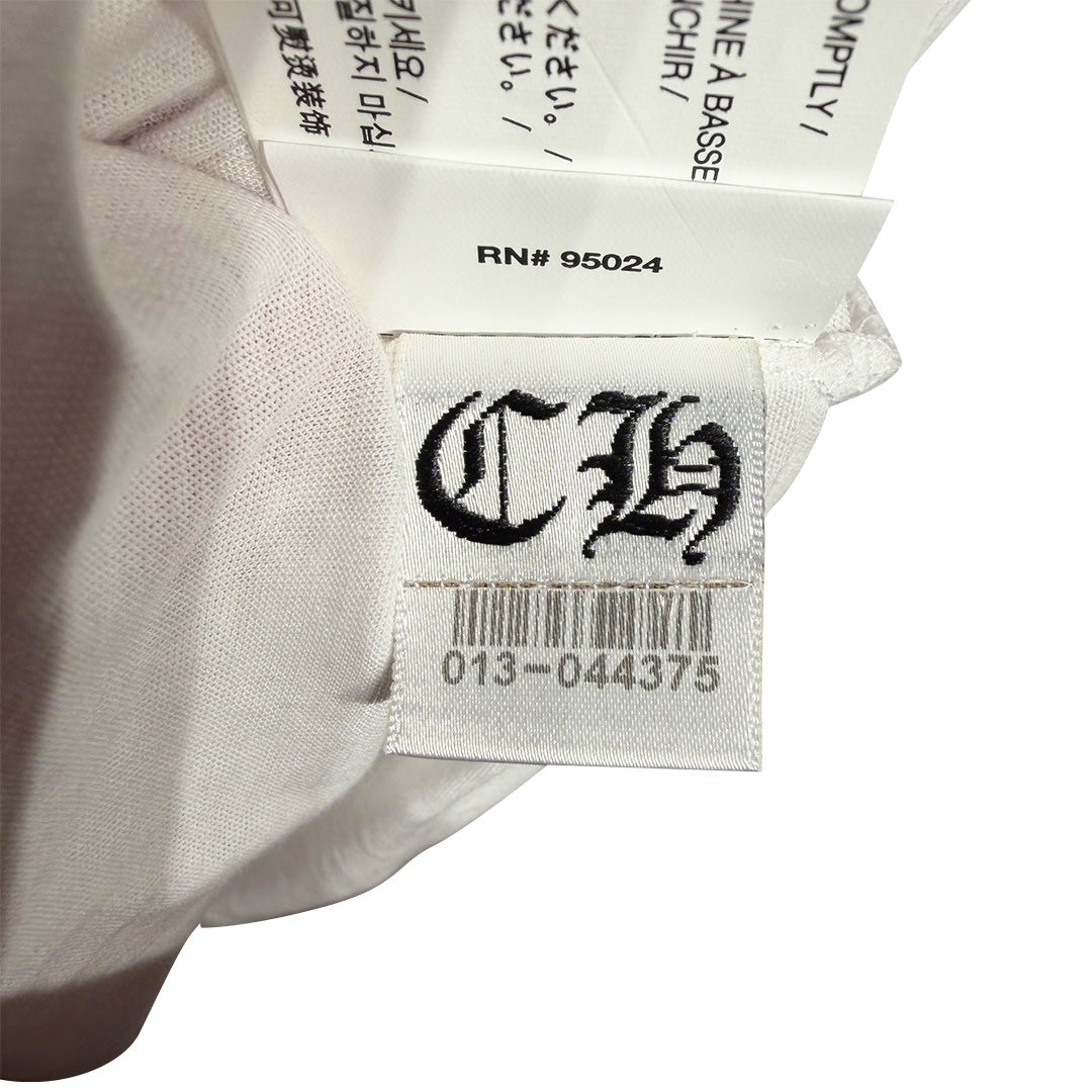 Chrome Hearts Short-Sleeve T-Shirt "T-Bar" V Neck