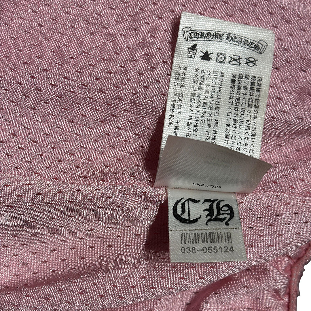 Chrome Hearts 'LOVE YOU' Mesh Varsity Shorts