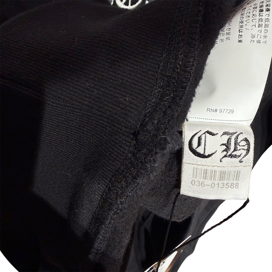 Chrome Hearts "Hollywood" Cemetery Cross Crewneck Sweatshirt