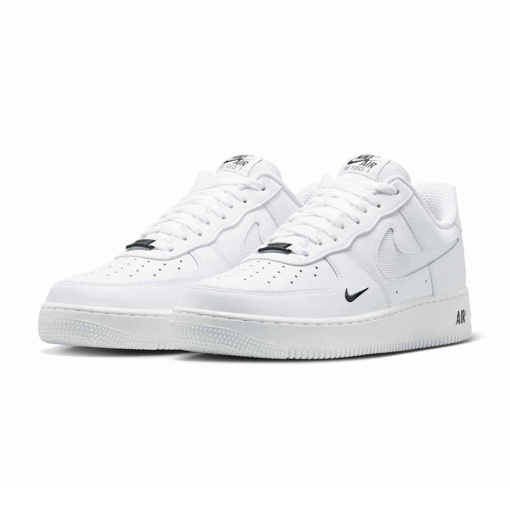 Nike Air Force 1 '07 LV8 White Black Reflect Silver