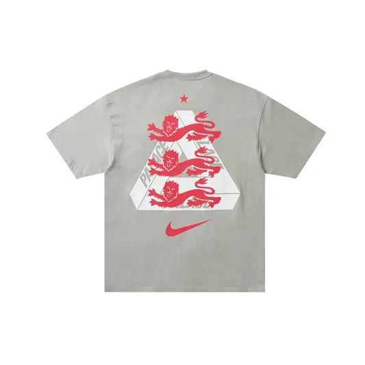 Palace x Nike England T-shirt Pewter Grey