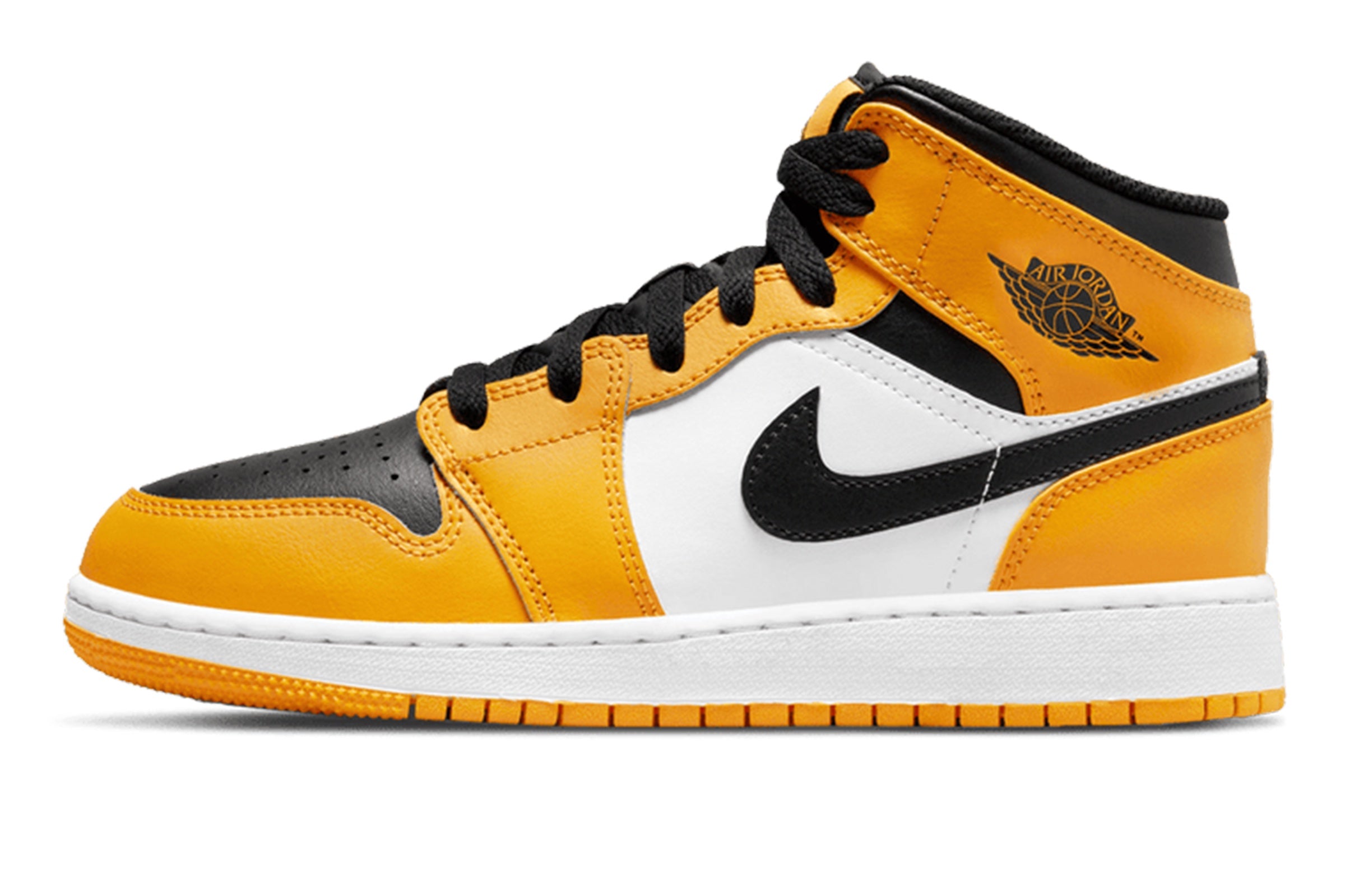 Black and yellow jordans 1s hotsell