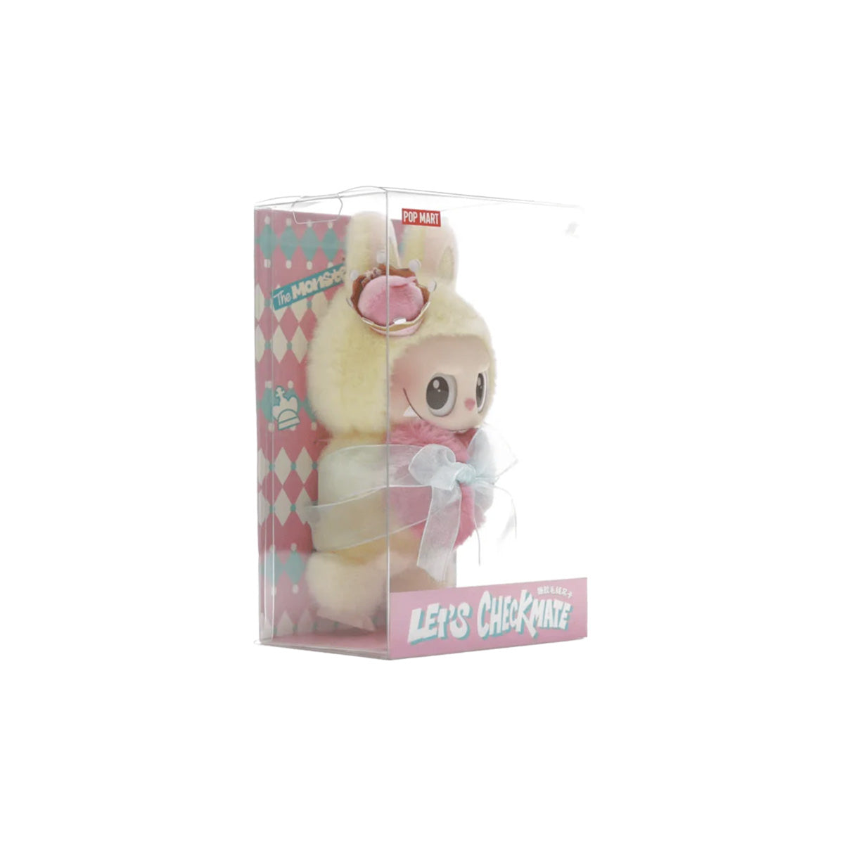 Pop Mart Labubu The Monsters Let's Checkmate Series Vinyl Plush Hanging Card