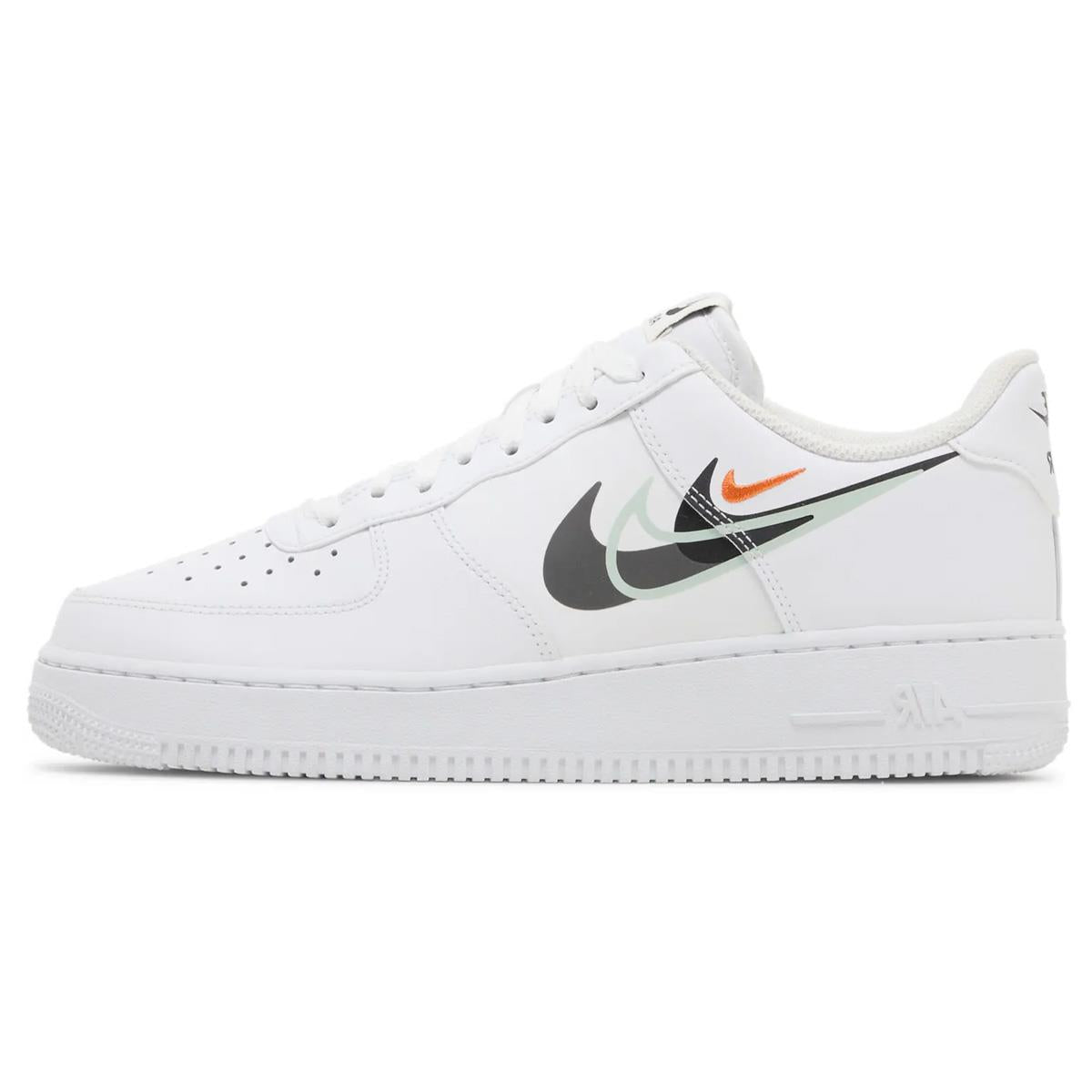 Nike Air Force 1 Low '07 Multi Swoosh White Black