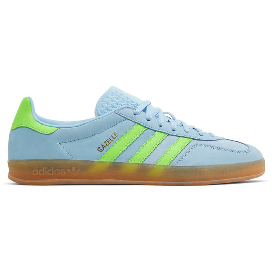 adidas Gazelle Indoor Clear Sky Solar Green Women - 3