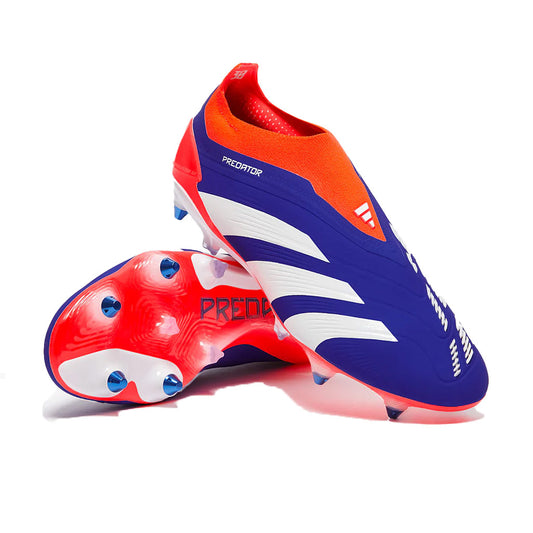 adidas Predator Elite Laceless SG Lucid Blue Cloud White Solar Red