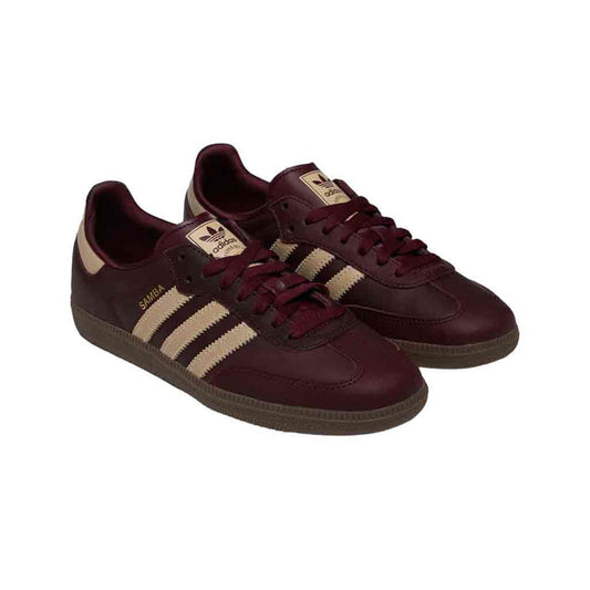 adidas Samba OG Maroon Crystal Sand W